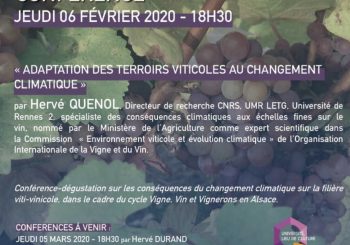 Conférences Vigne, Vin et Vignerons