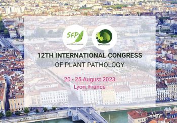 The 12th International Congress of Plant Pathologie Août 2023