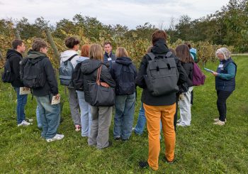 Le LVBE et l’IUT de Colmar fêtent les 50 ans de l’UHA au Biopôle.